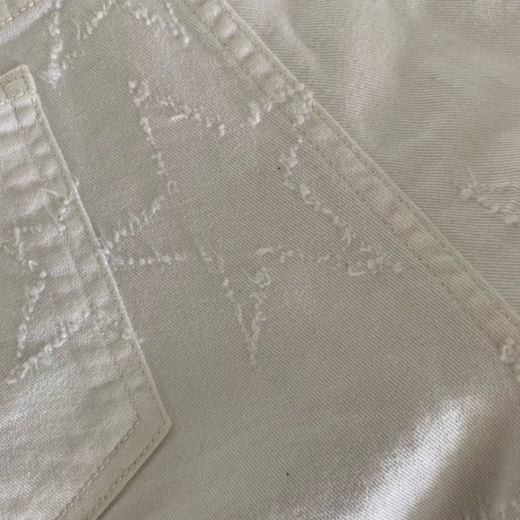 Stella McCartney White Denim Cut Off Ladies Shorts - Picture 4 of 12